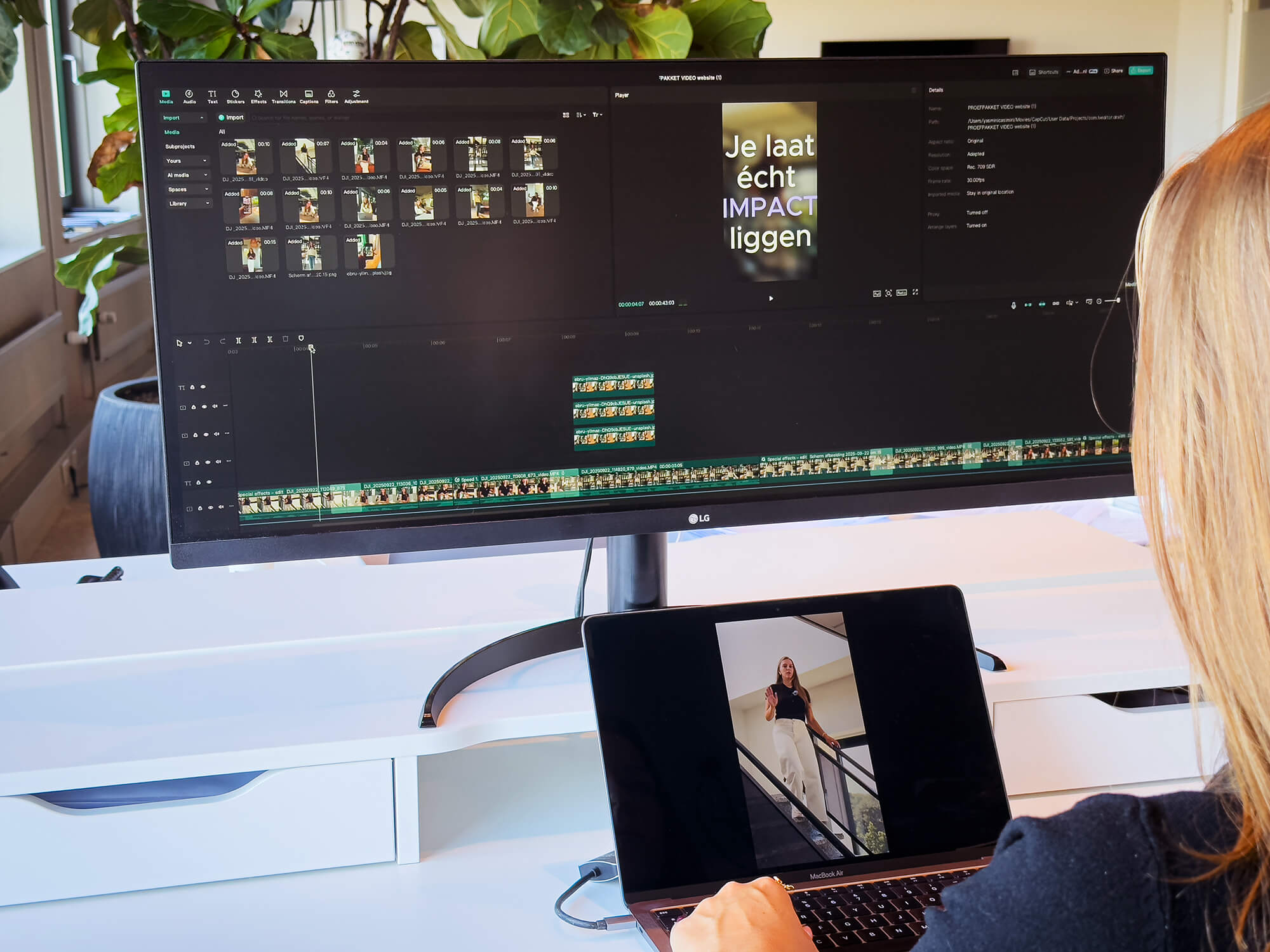 editen videocontent